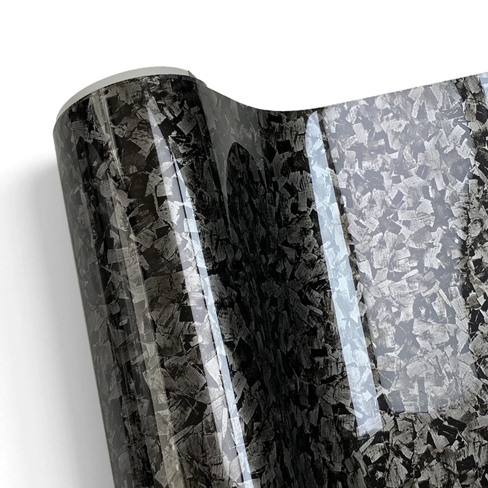 

Глянцевая Кованая Виниловая Пленка Из Углеродного Волокна, Самоклеящаяся Наклейка На Кузов Автомобиля «сделай Сам»