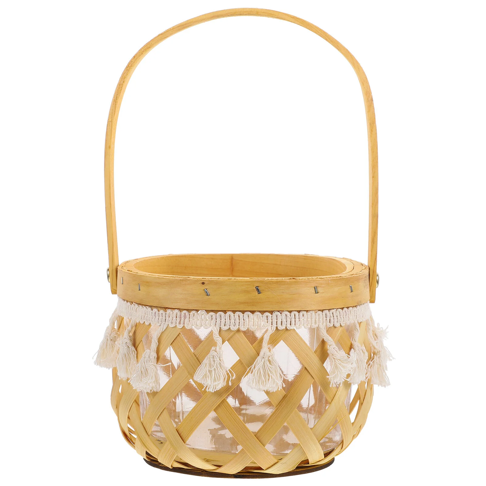 

Bouquet Hand-made Basket Multipurpose Woven Floral Flower Supplies Decorative Holder