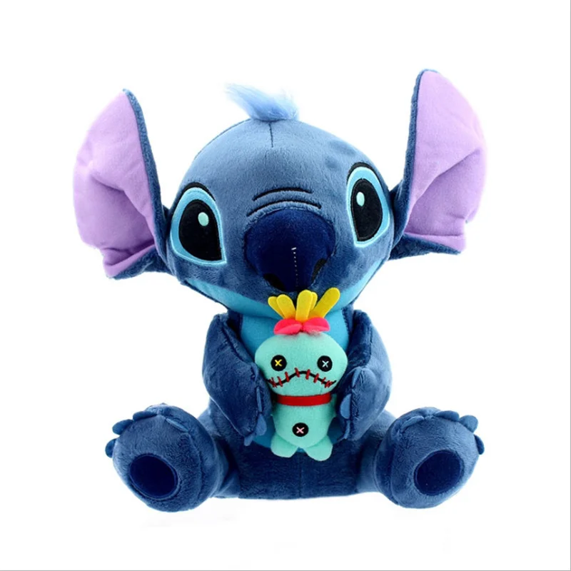 

Disney Lilo & Stitch Anime Plush Toys Children Cartoon Angel Stitch Stuffed Toys Cute Animals Soft Plushie Bag Fashion Boys Gift