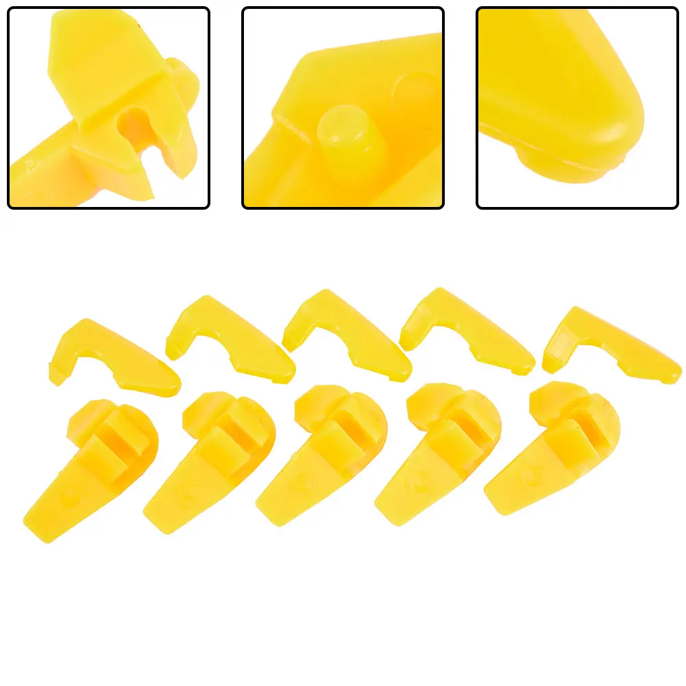 

10Pcs Tyre Tire Changer Part Nylon Mount Demount Duck Pad Wheel Rim Head Protector Protection Head Insert