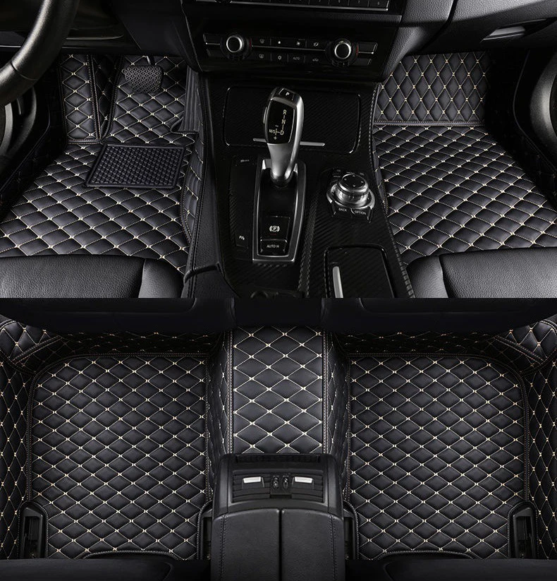 

Custom Car Floor Mats for Audi ALL Models A4 Avant A3 A6 C6 A8 SQ5 8R SR6-b5 TT RS5 Sportback Interior Accessories CarpetLeather