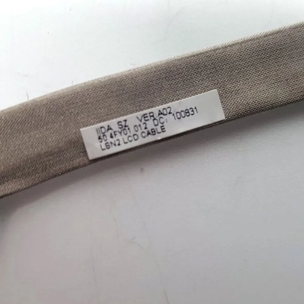 OEM-кабель для видеоэкрана ноутбуков Lenovo ThinkPad T410S T410si T400S, гибкий шлейф LCD LED дисплея 45M2948 44C9908 50.4FY01.001 (art.: 3920db2b3eca3) - 3920db2b3eca3
