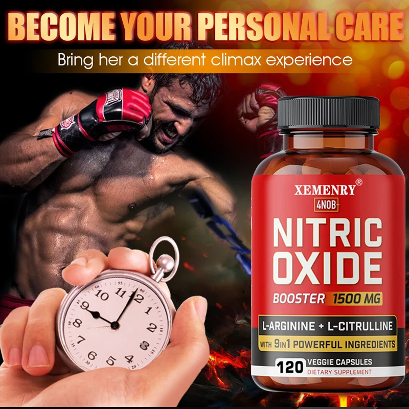 

Nitric Oxide Supplement - L-Arginine Maca Root & Beetroot Capsules To Help Boost Energy, Endurance & Performance Non-GMO