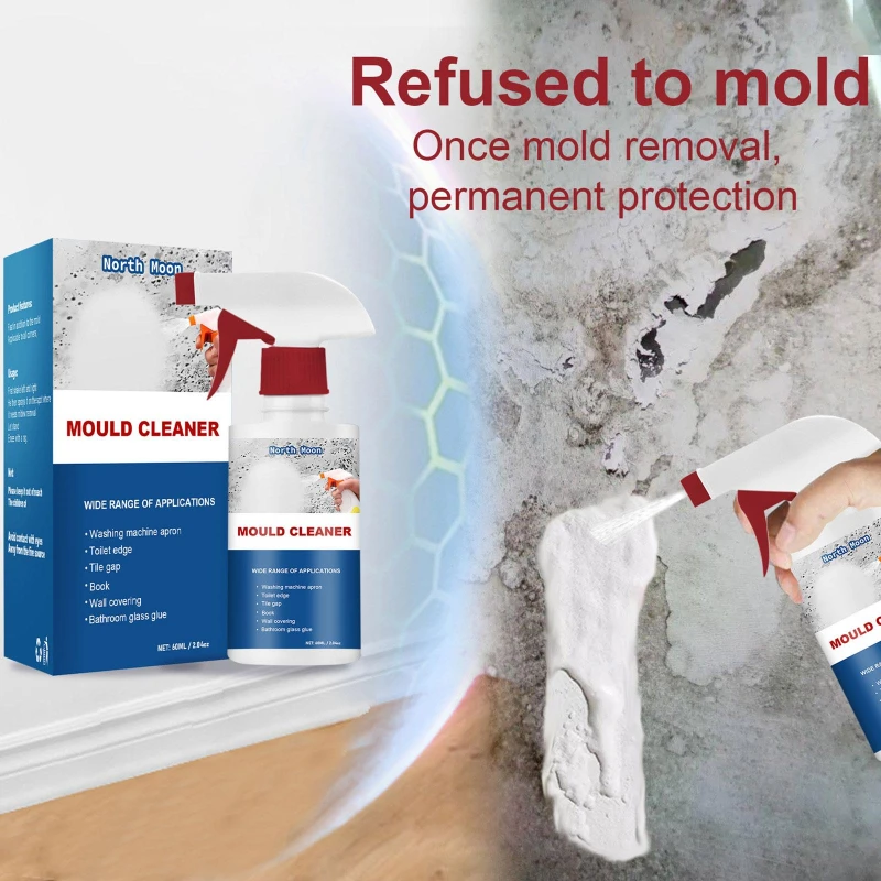 

New 1PC 60ml Mildew Spray Silicone Seam Walls Ceilings Gentle Foam Cleaning Mildew Remover Household Cleaning Accessories