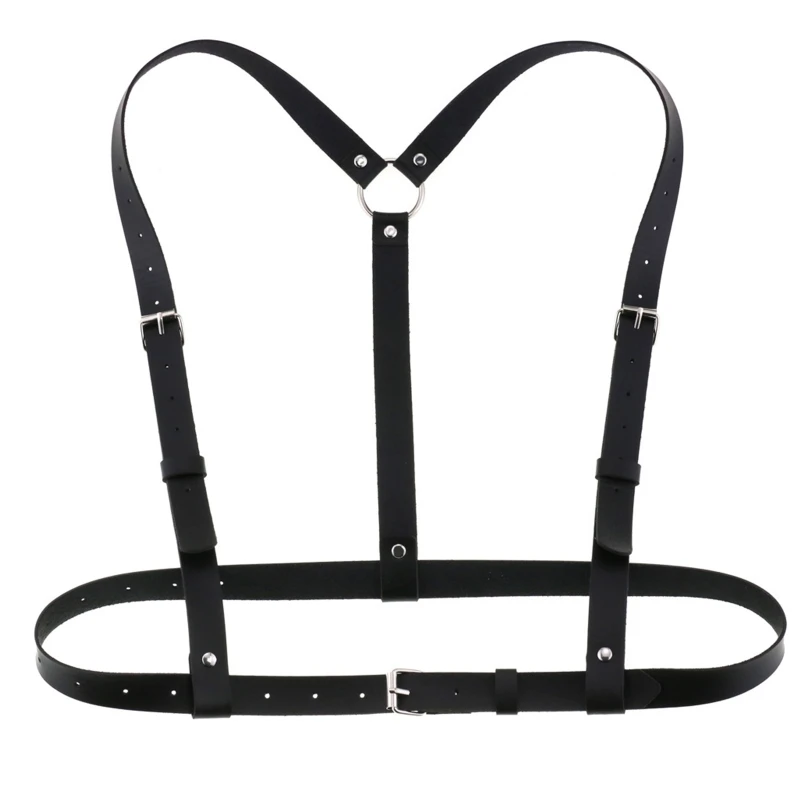 

Women Sexy Belt PU Leather Women Body Bondage Cage Sculpting Harness Waist Strap