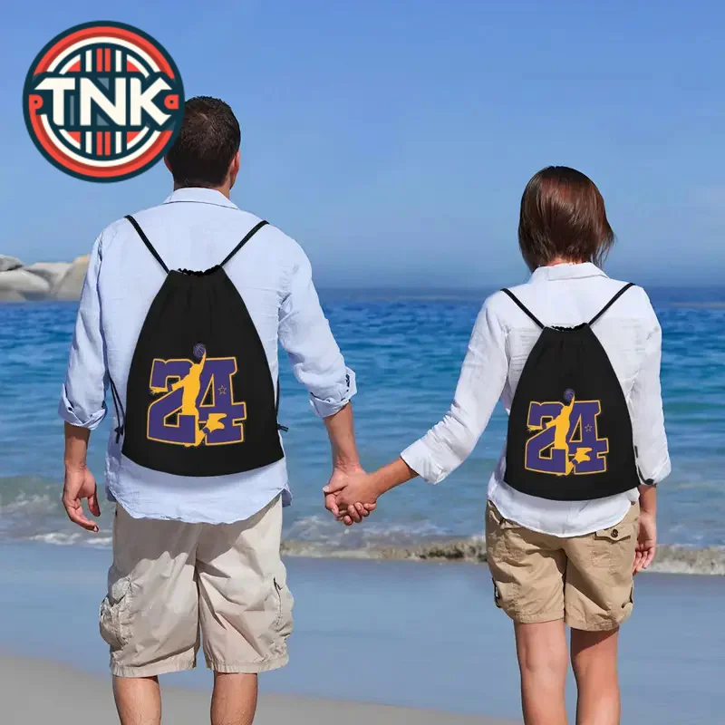Сумки на шнурке Спортивная сумка Kobes And Bryanter 24 2023 Basketball Stars Secure Уникальный рюкзак