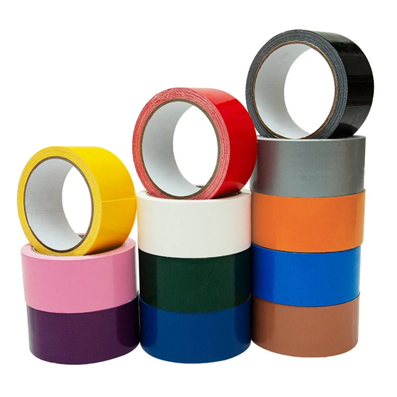 

1Set 12 Assorted Colors Duct Tape 2 Inch X 10 Yards X 12 Rolls Tape Rolls Rainbow Duct Tape Rolls Multicolor