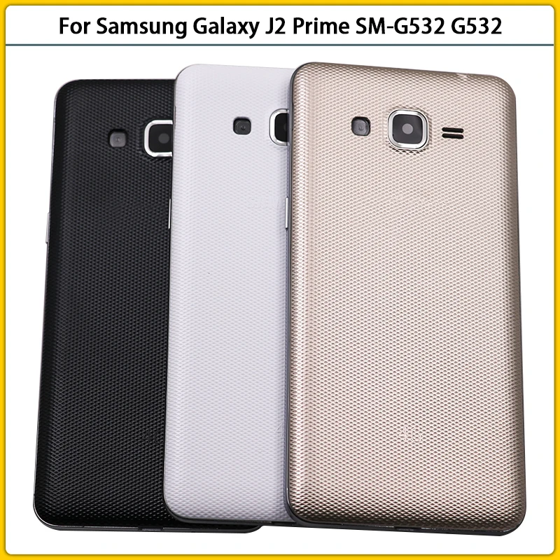 

Новинка для Galaxy J2 Prime G532 G532H G532F G532DS средняя рамка батарейный отсек задняя крышка Корпус Замена