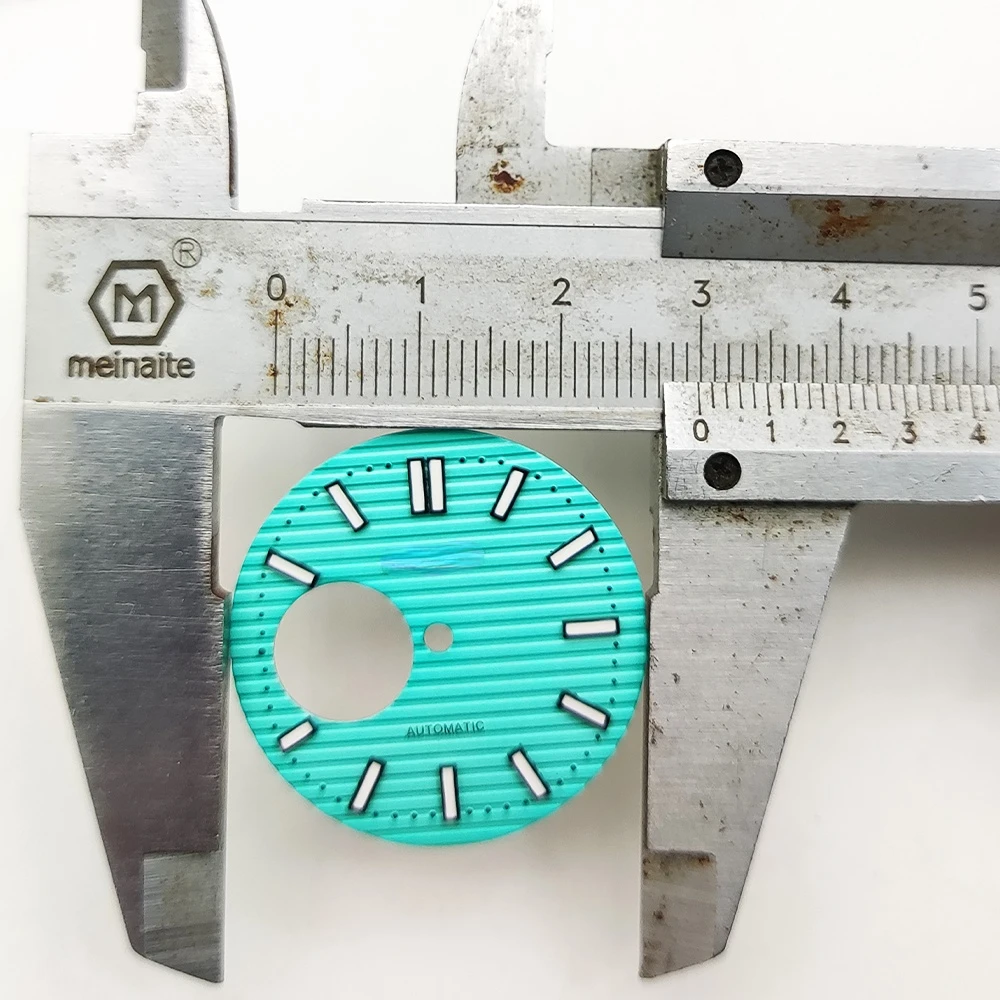 S 28.5mm Watch Dial Dial Simple Luminous Dial Fit Japan NH35 NH36 4R 7S Automatic Movement Men Watch Accessories