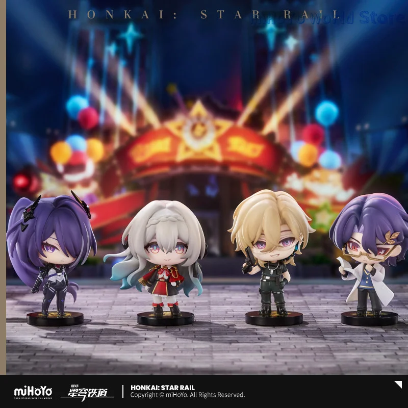 Фото Оригинал в наличии Jingyuan Sparkle Q версия Sampo модель орнамент Honkai Star Rail светлячок фигурка косплей модель авантюрина №1