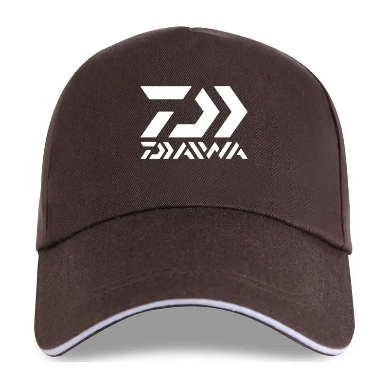 

new cap hat 2021 Daiwa Fishinger Logo Black S To 2XL Classic Cotton Men Baseball Cap