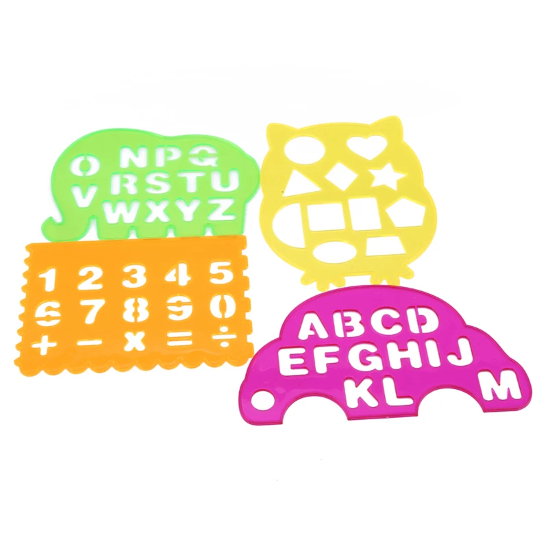 

Детский волшебный скетчпад шаблон для рисования буквы детские Цифровые Шаблоны для рисования линейка в форме животных детские развивающие...