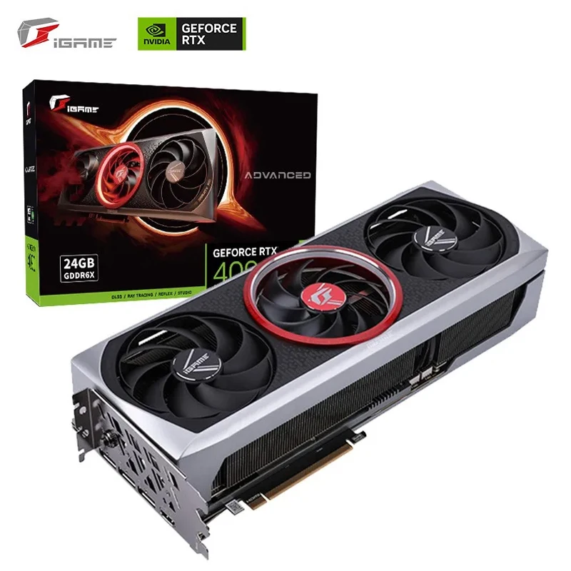 

Colorful GeForce RTX 4090 Advanced OC 24GB 384bit Graphics Card D6X Gaming Video Card RTX4090 NVIDIA Desktop GPU placa de video