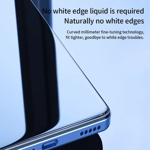 Película Protectora SmartDevil para Redmi Turbo Pro Película de Vidrio Templado Completo Transparente para Protección de Huella Digital Poco F7