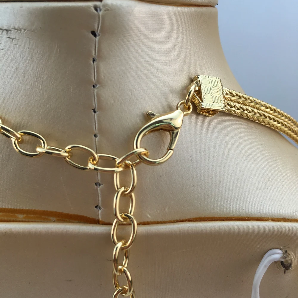 Новинка бразильское простое Стильное ожерелье для Африканской невесты яркое