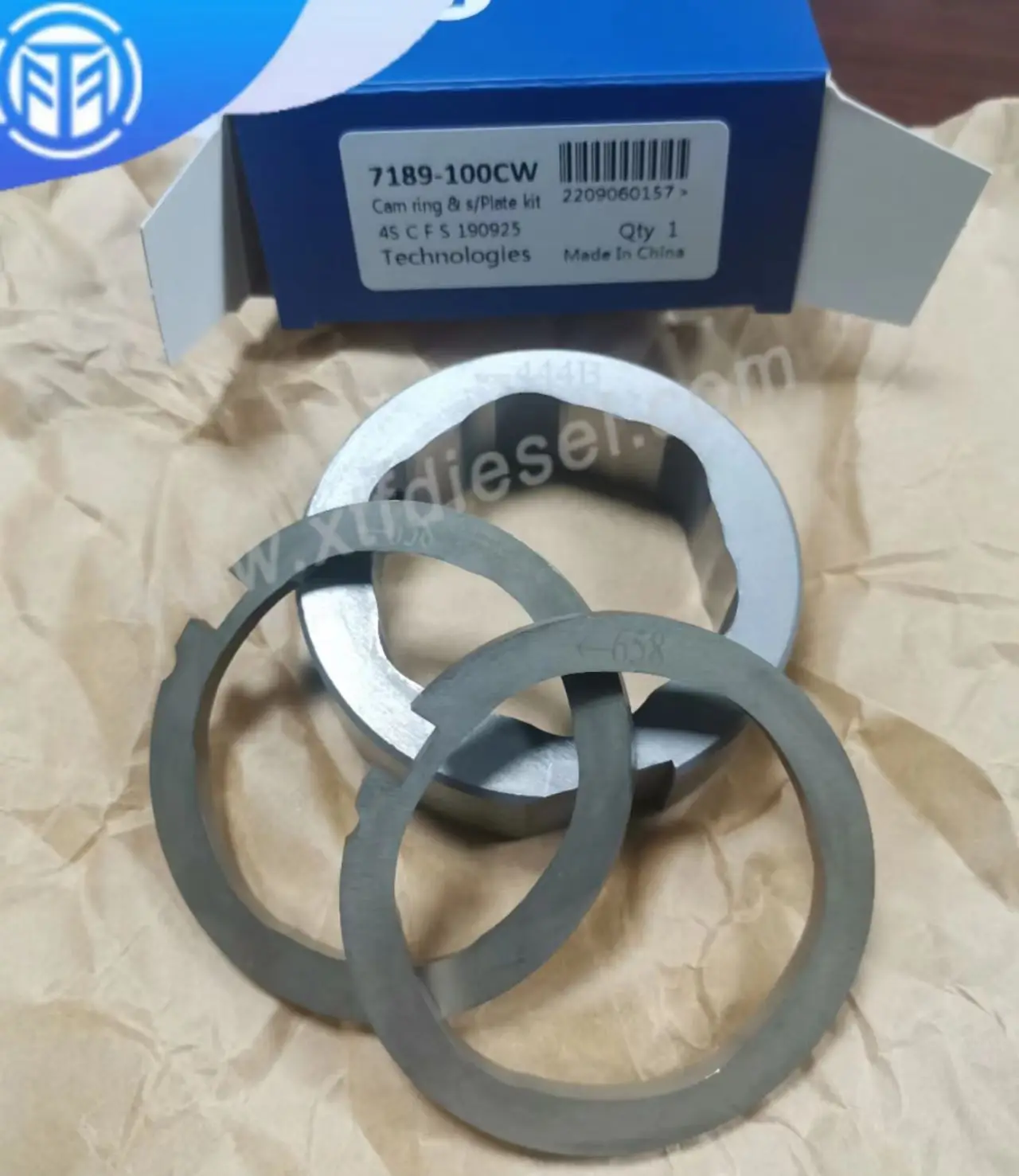 

Кольцевой набор T.DI 7189-100CW, сделано в Китае