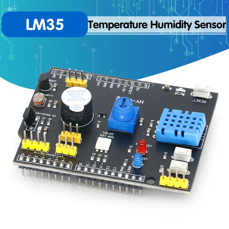 Датчик температуры и влажности DHT11 LM35 многофункциональная Плата расширения