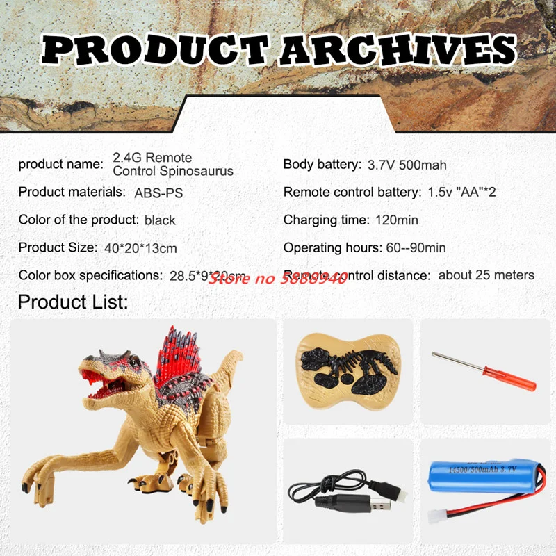 40 см 2 4G RC динозавр игрушка вспышка качели дракон рев ходьба музыка электрический