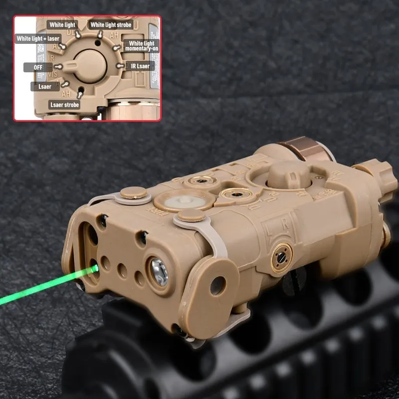 WADSN Тактический L3-NGAL Красный лазерный прицел ИК-указатель Охота Стробоскоп