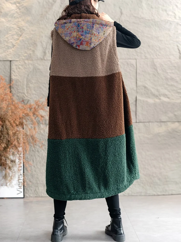 Женский жилет Max LuLu с меховой подкладкой