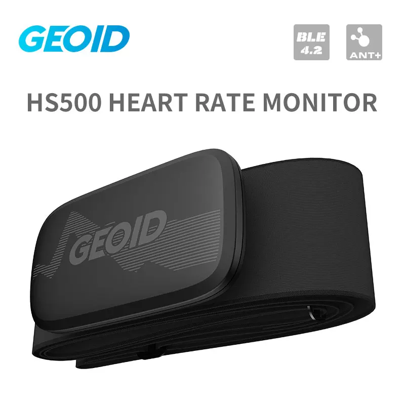 

GEOID HS500 Chest Strap Heart Rate Monitor Mover Bluetooth 4.0 ANT Sensor Cycling Bike Computer Wahoo Garmin Bicycle Sensor