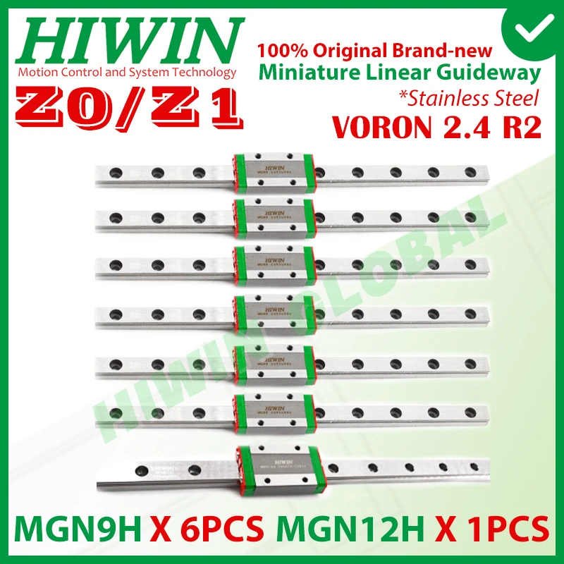 

HIWIN MGN9H MGN12H Линейные рельсы для Voron 2.4 R2 набор
