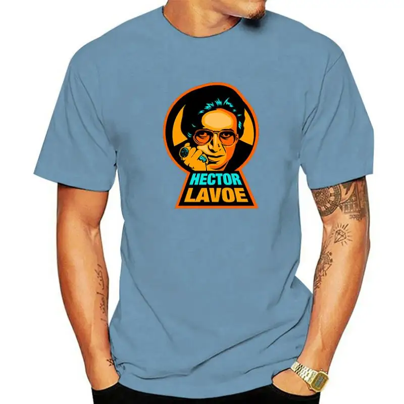 

Футболка Hector Lavoe унисекс, модная тенниска с графическим рисунком, уличная одежда в стиле Харадзюку, летняя одежда для мужчин
