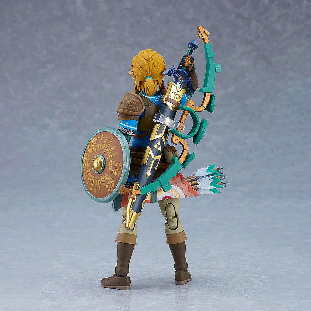 Фото Фигурка Figma 626 Link The Legend Of Zelda Tears Of The Kingdom Фигурки Дыхание дикой природы Аниме Фигурка GK Коллекционная модель №4