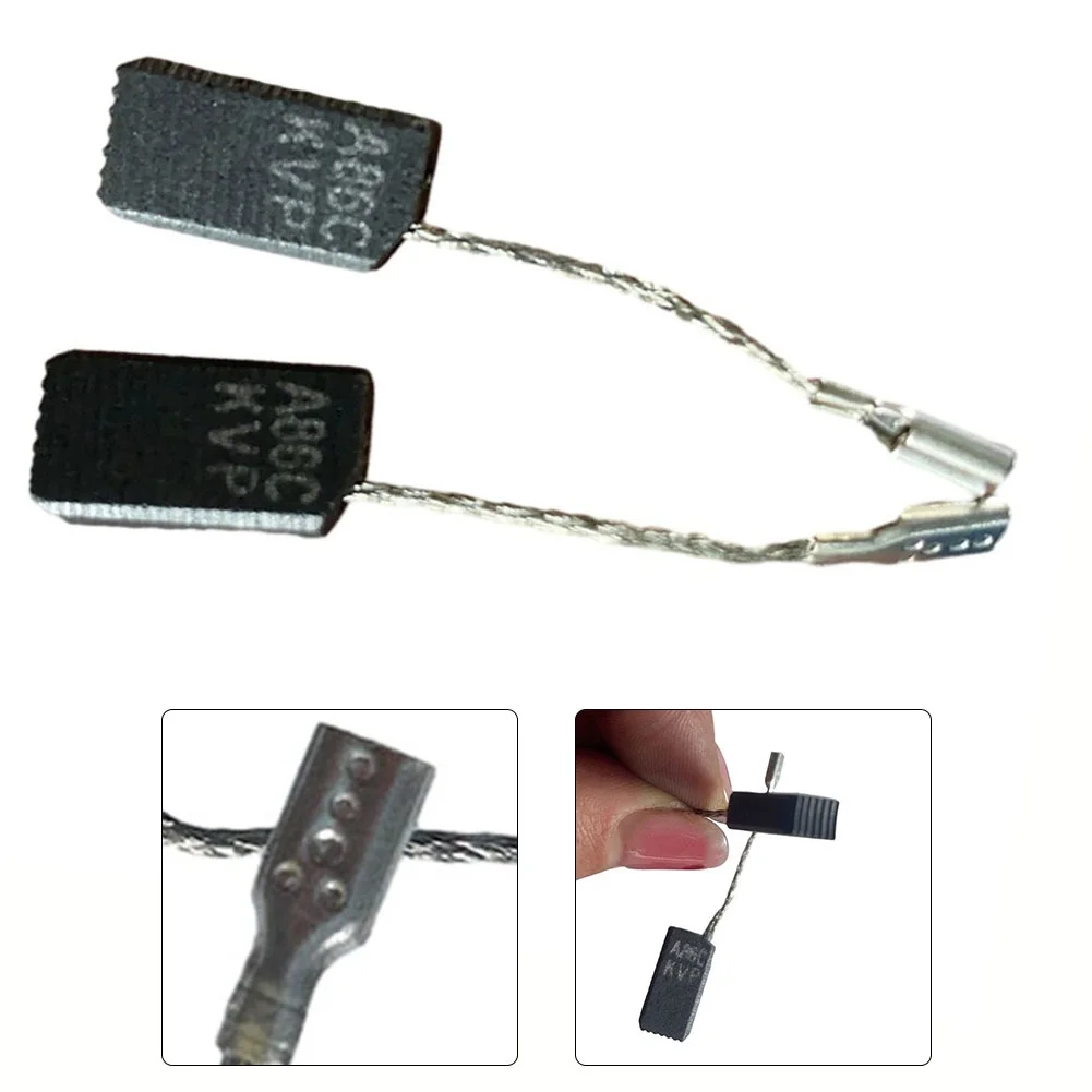 Сменная углеродная щетка для угловой шлифовальной машины Bosch аксессуары