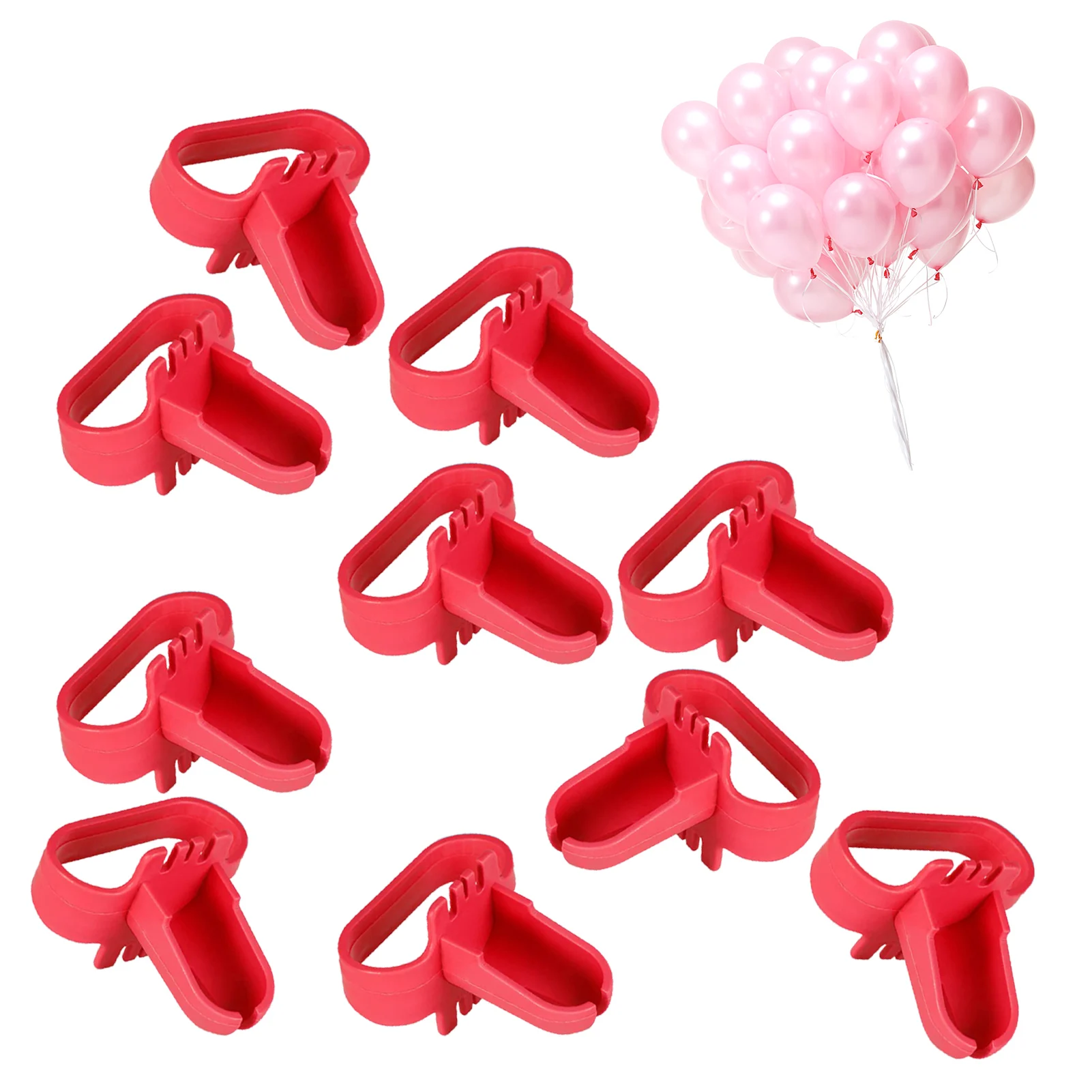 

10pcs New Air Balloon Knotter High Quality Fastener Easily Knot Tying Tool Wedding Party Balloon Accessories Supplies
