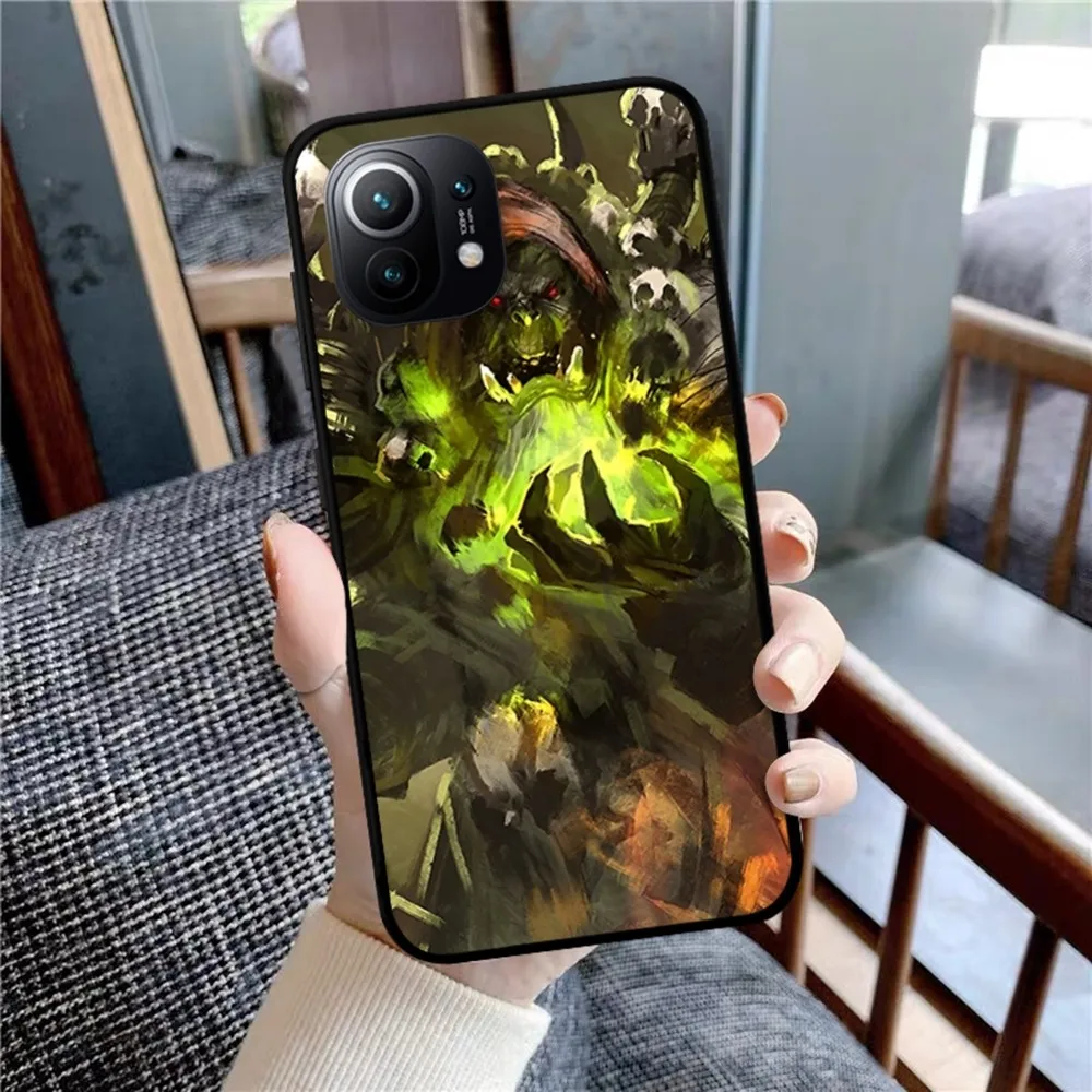 Чехол для телефона Warcrafts of World W-WOW Game Xiaomi Mi 5X 8 9 10 11 12 lite pro 10T PocoX3pro PocoM3 Note