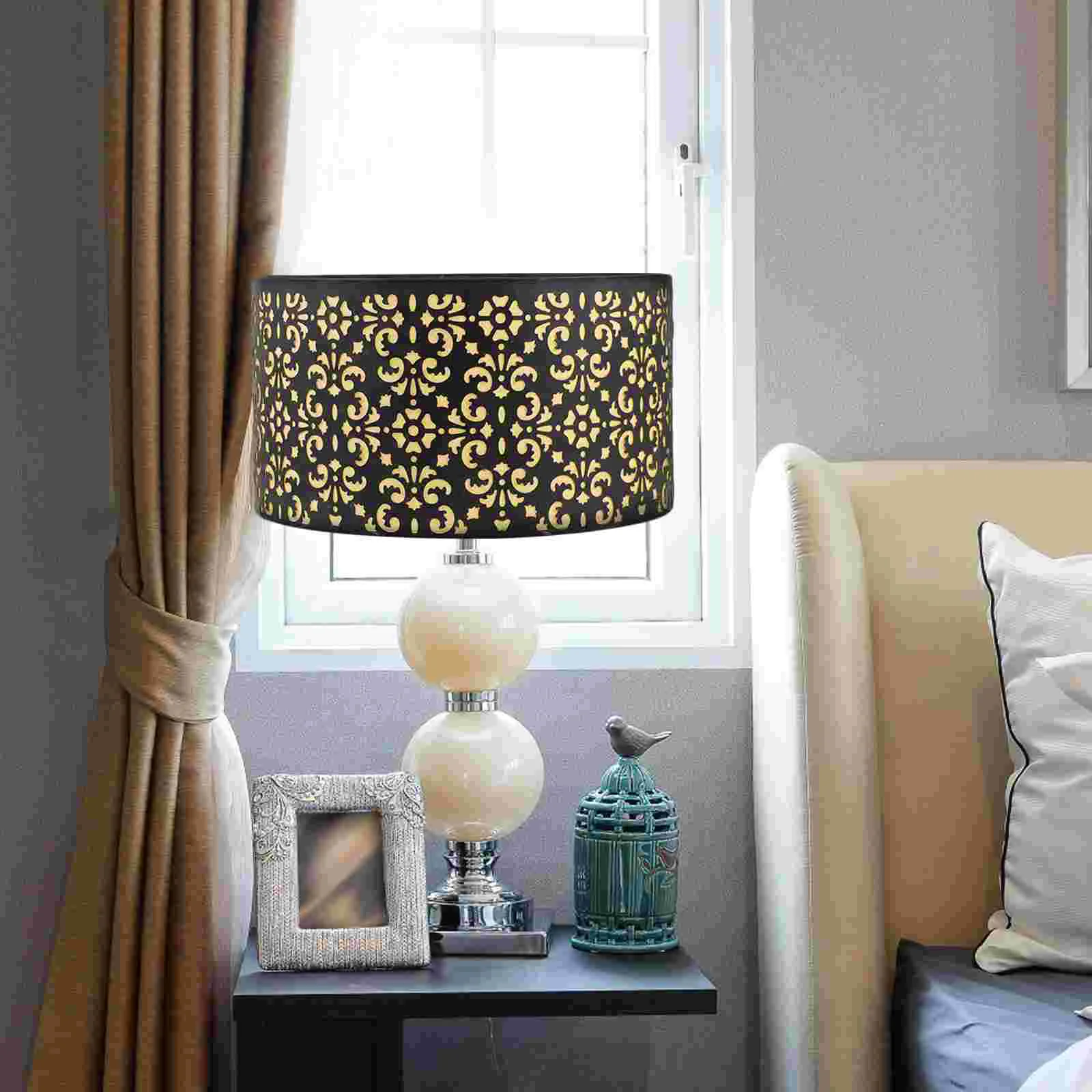 

Iron Carving Lampshade Table Lamp Lampshade Floor Light Lampshade Hollow Lampshade