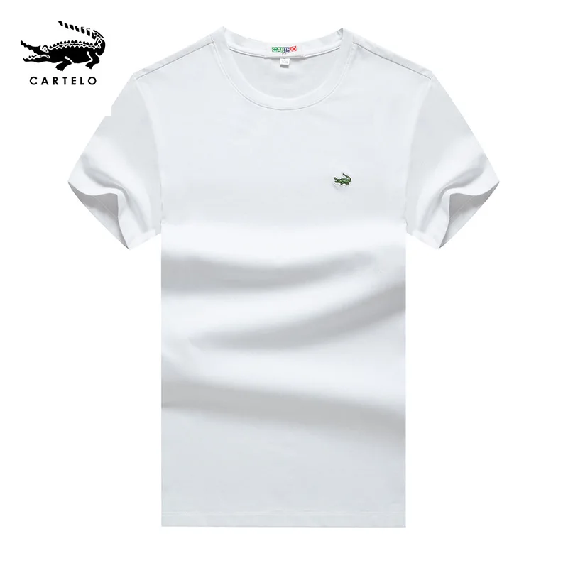 

Cardile summer cotton T-shirt crocodile logo men's round neck T-shirt 2022 men's t-shirt men's shirt
