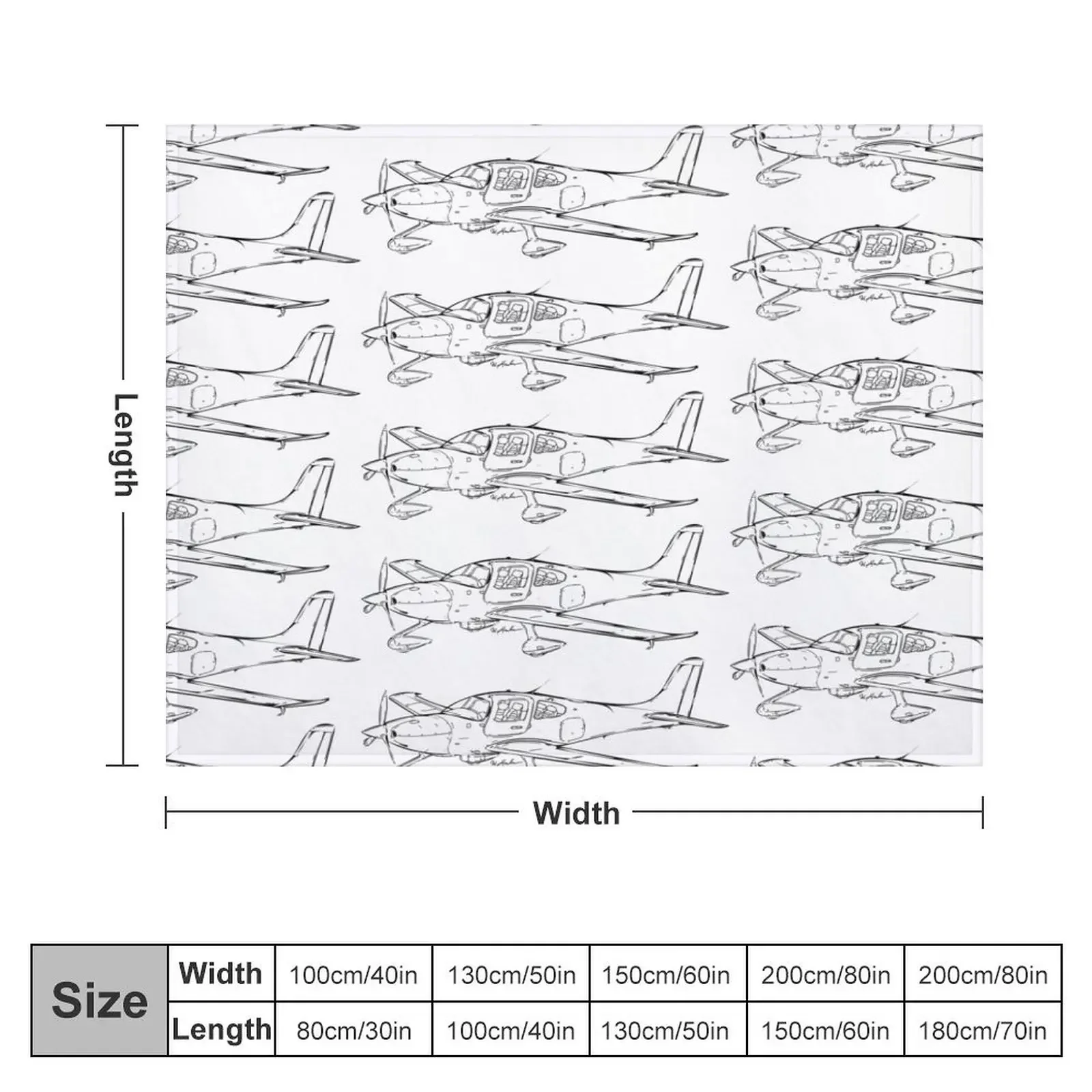 Cirrus SR-22 тепловые одеяла