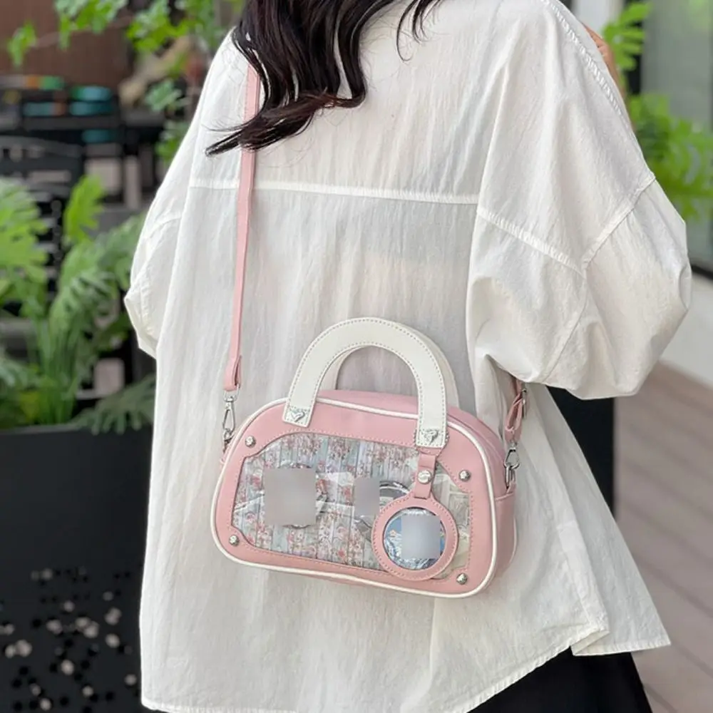 Itabag с одним значком простая сумка сумкой для хранения значков дисплей прозрачный