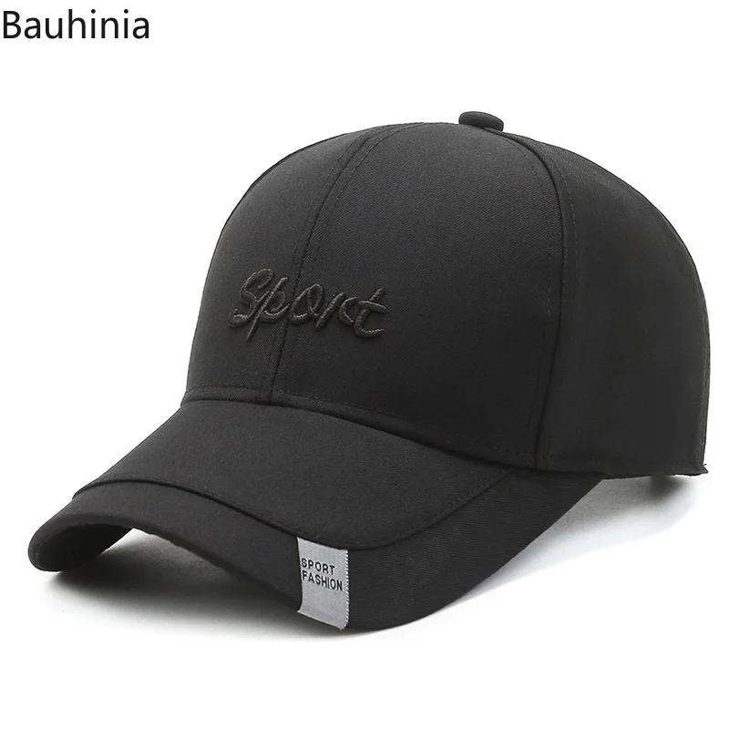 

Bauhinia Men's Cotton Baseball Cap Middle-aged Snapback Dad Hat Letter Embroidery Sports Golf Cap gorras