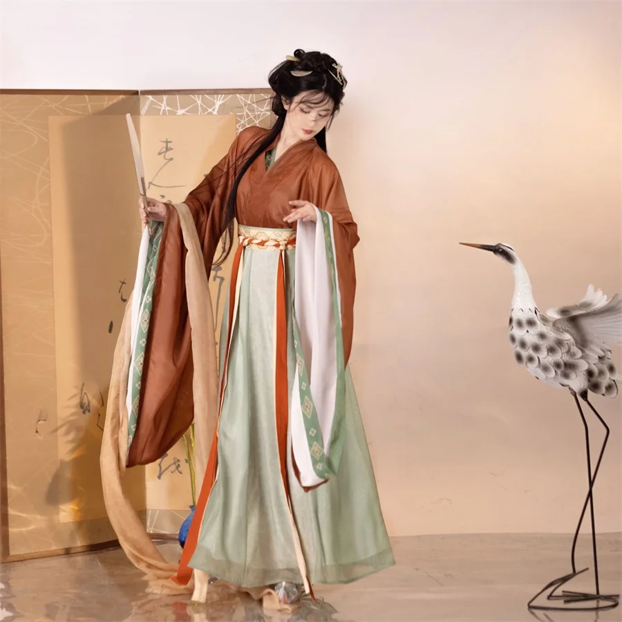 Платье ханьфу женское традиционное китайское платье для косплея древний