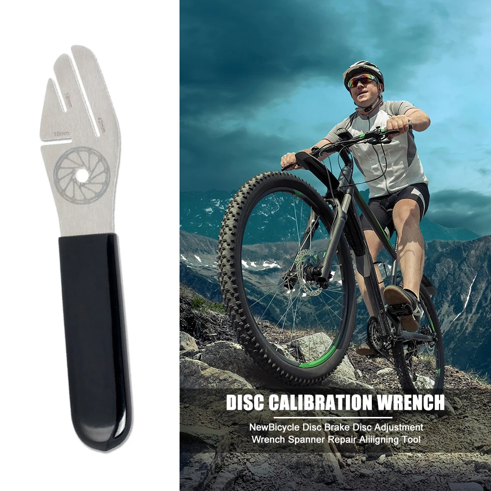 

Bicycle Disc Brake Truing Tool Repair Adjustment Wrench Rotor Alignment Bike Biking Portable Dustproof Cycling Parts