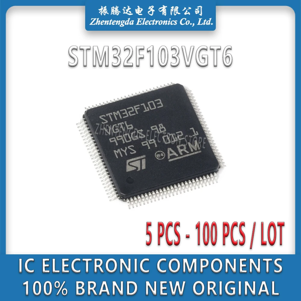 

STM32F103VGT6 STM32F103VG STM32F103 STM32F STM32 STM IC MCU Chip LQFP-100