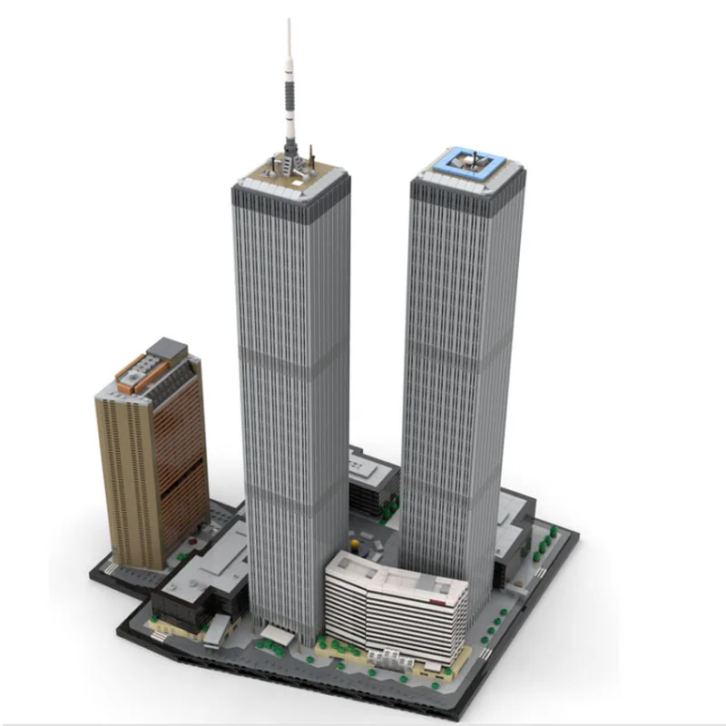 Детали для строительства комплексный центр торговли в мире модель масштабе 1:800