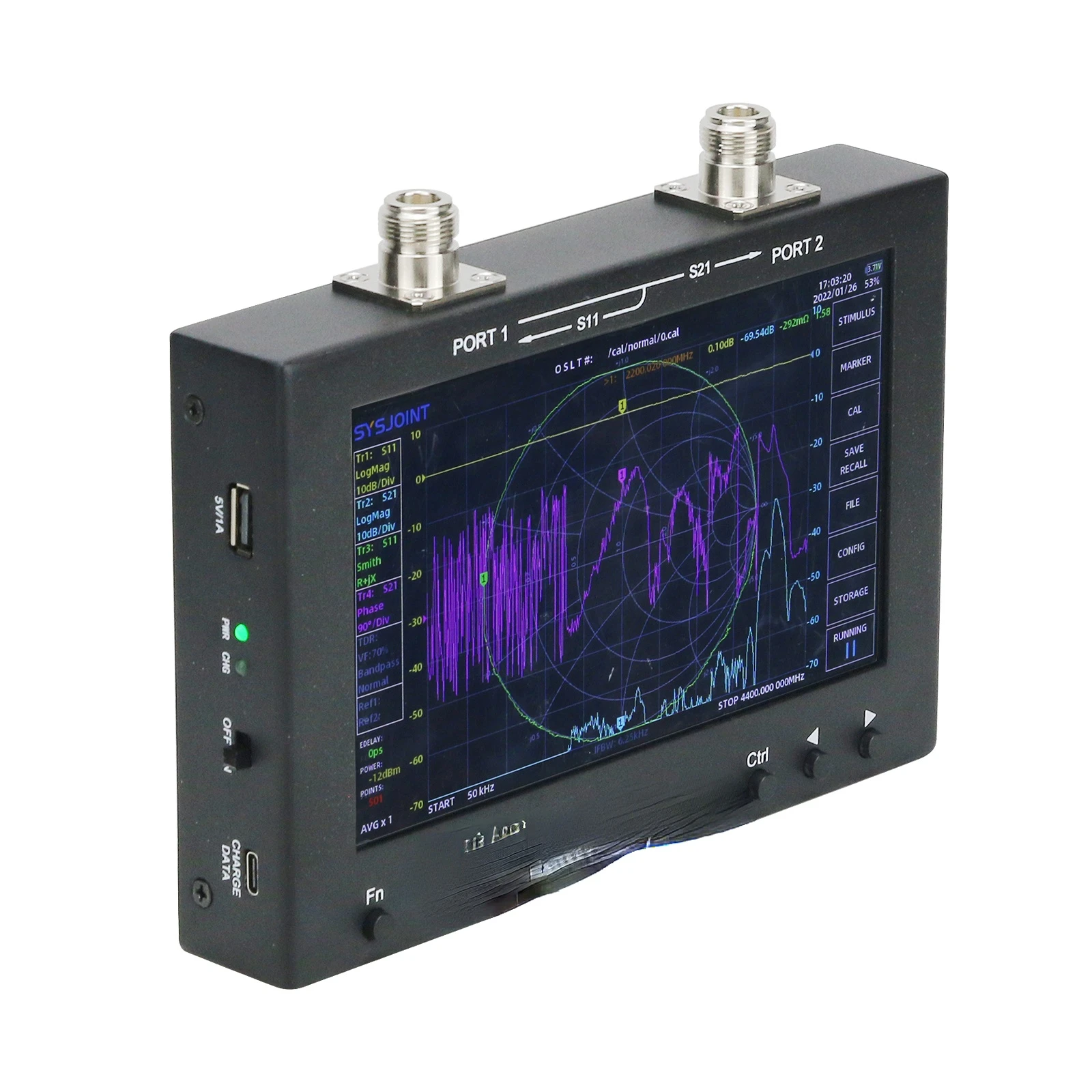 

Векторный анализатор сети SV4401A, 50 кГц-4,4 ГГц, дБ, динамическая международная версия