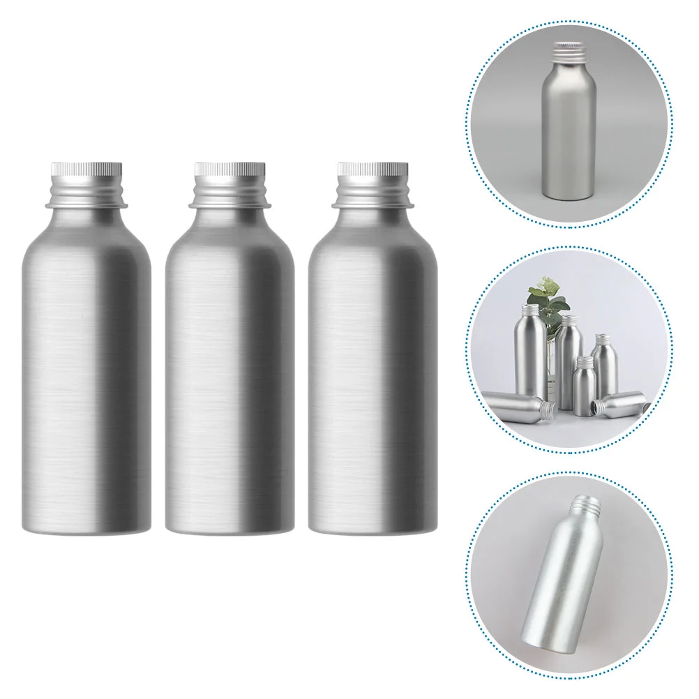 

Perfume Empty Liquid Travelmetal Makeup Dispenser Aluminum Refillable Holder Essential Containers Container Shampoo Storage