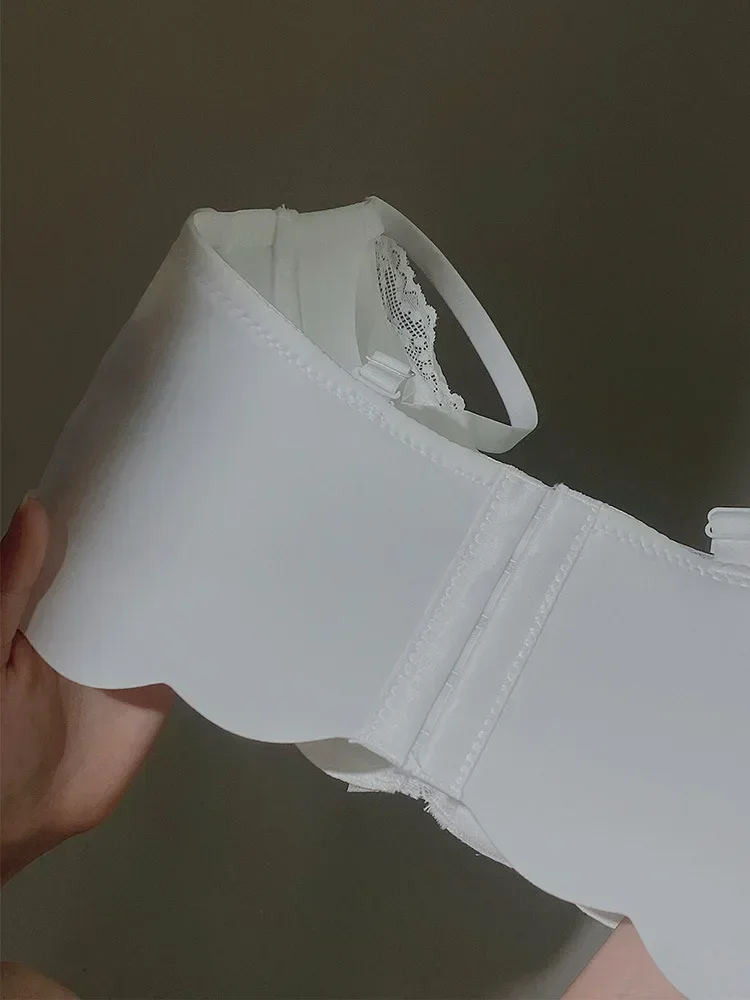 Ультратонкий комплект нижнего белья без стального кольца женский с большой