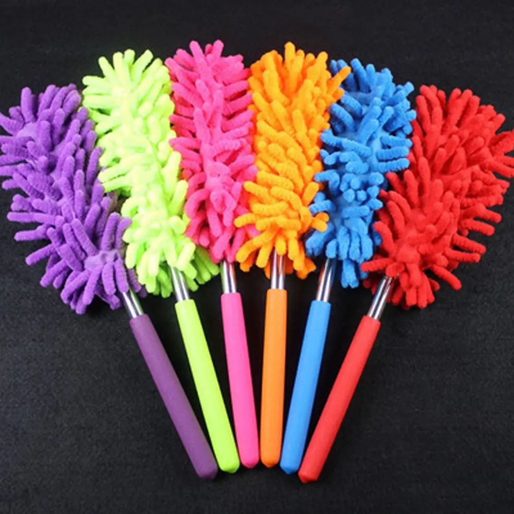 

Soft Microfiber Duster Brush Dust Cleaner Can Not Lose Hair Static Anti Dusting Brush Car Duster Household Office Kitchen Tools