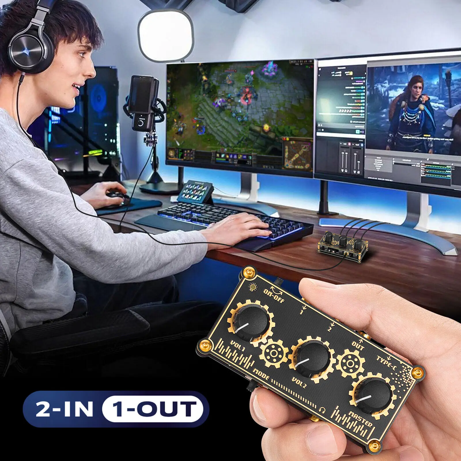 Nobsound мини стерео 2 0 канальный линейный миксер HiFi наушники мониторинг клуба живая