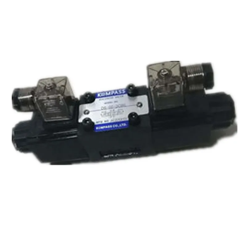 

Taiwan KOMPASS Solenoid valve operated directional Control Valve D5 D5-03-3C2 D5-02-2B2-A2 D5-03-2B2