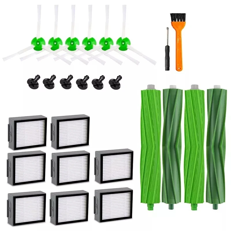 Vacuum Cleaner Accessories  Kit For I7 Replacement Part Filter Compatible With Irobot Roomba I7 I7+/I7 Plus E5 E6 E7 Series