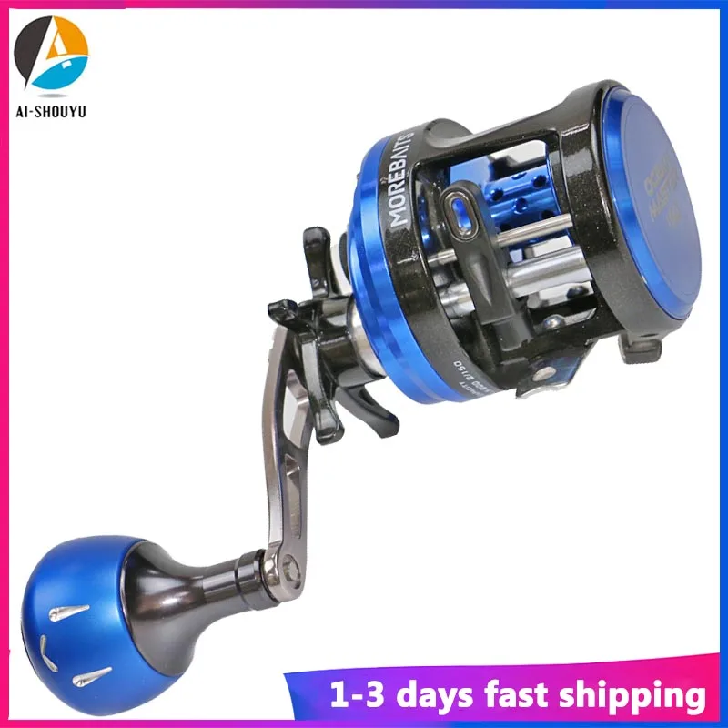 NEW Snakehead Fishing Reel Magnetic Brake System Aluminium Alloy Body Max Drag 7kg 5.0:1 EVA Handle Casting Fishing Reel 7+1BB