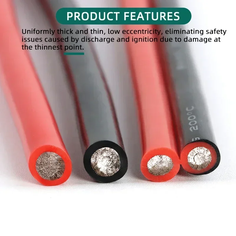 Электрический провод из луженой меди 1/2/5 м