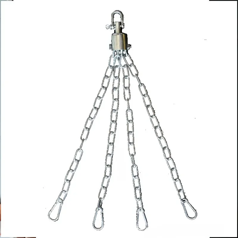 

Martial Arts Fighting Training Equipment Swivel Chain Wall Mounted Sandbag Steel Hanger Fitness Gym Heavy Duty Sandbag